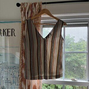 Theory Multicolor Striped Tank Top – Size P (XS)